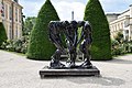 Bronze cast outside the Musée Rodin