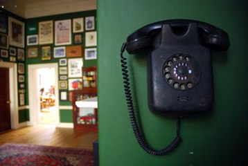 Telephone display in the Treasury Room