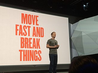 Early, hacker-geared motto: Move Fast and Break Things...