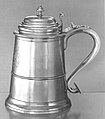 Jeremiah Moulton of York, Maine, Silver tankard given to him by William Pepperrell after siege.