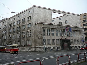 Head office of the Slovak National Bank,1938