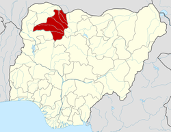 Location of Zamfara State in Nigeria