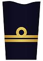 2. Sleeve insignia for a sub-lieutenant (1987–2003)