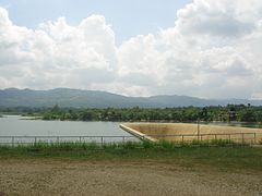 Malinao Dam spillway in Pilar