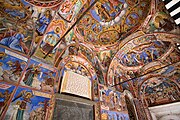 West portico frescos