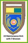 SADF 7 Division 15 Maintenance Unit Flash