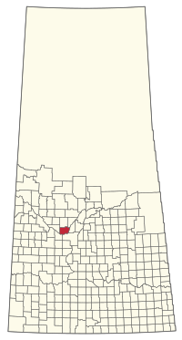 Location of the RM of Great Bend No. 405 in Saskatchewan