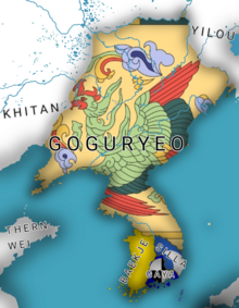 Goguryeo, Baekje and Silla