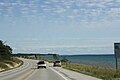 Image 1U.S. Highway 2 (U.S. 2) runs along Lake Michigan from Naubinway to its eastern terminus at St. Ignace. (from Michigan)