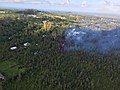 Eruption in the Leilani Estates subdivision (May 3, 2018)