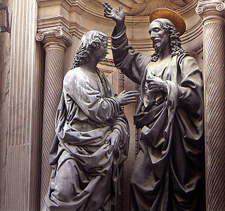 Christus und der ungläubige Thomas (Orsanmichele, Florenz)