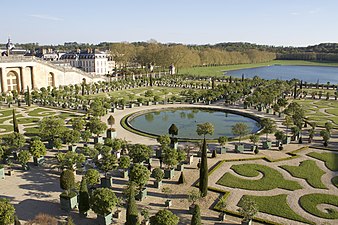 Parterres of the Versailles Orangerie