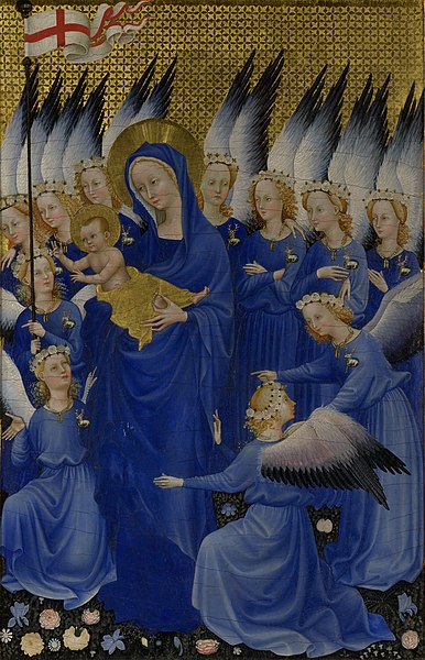 The Wilton diptych; right-hand panel