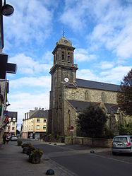 The church of Saint-Pierre, in Crozon