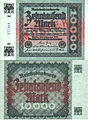 10.000 Mark (3. Februar 1923)