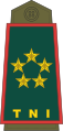 Jenderal besar (grand general) rank insignia