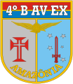 Coat of arms of the 4th Aviation Battalion of the Brazilian Army
