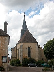 The church in Bouhy
