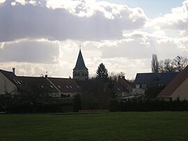 A general view of Breuil-le-Sec