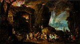 Temptation of St. Anthony, Jan Brueghel the Younger, 17th century