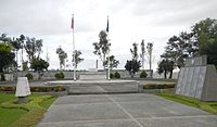 Camp Pangatian Memorial Shrine (Raid at Cabanatuan), maintained by the American Battle Monuments Commission