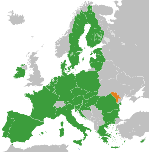 Moldau und die EU in Europa