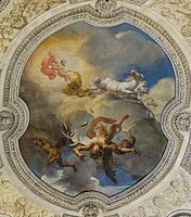 The Sun, or the Fall of Icarus (1819) by Merry-Joseph Blondel, in the Rotunda of Apollo at the Louvre