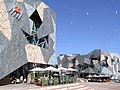Image 15The SBS building in Melbourne's Federation Square. SBS is Australia's multicultural broadcaster. (from Culture of Australia)
