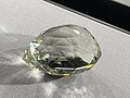 Historic rhinestone copy of the Florentine Diamond made in 1865