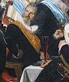 Her brother Willem Claesz Vooght as colonel in Hals' 1627 schutterstuk