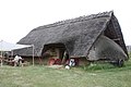 Reconstructed Iron Age house at Funkenburg, Germany, c. 200 BC
