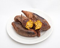 Gungoguma, roasted sweet potatoes