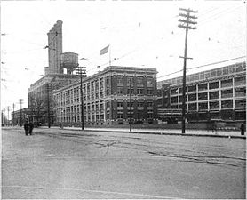 Highland Park Ford Plant (1908) in Highland Park, Michigan