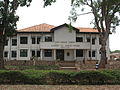Das Gebäude des Instituts für Afrikanische Studien der Universität von Ghana in Legon, April 2010