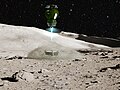 LK Lander - Lunniy Korabl ascent from Moon