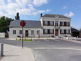 The town hall of Landouzy-la-Ville