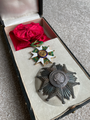 Set of the Grand Cross from the Third Republic, c. 1871, consisting of sash, badge, star and original case of issue by Ouizille Lemoine et Fils of Paris