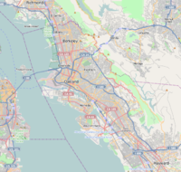 Oakland firestorm of 1991 is located in Oakland, California