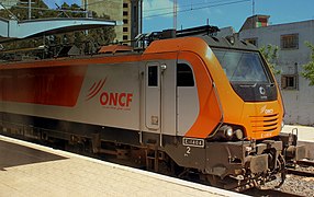 ONCF Alstom E 1400 locomotive used for regular services at Tangier.