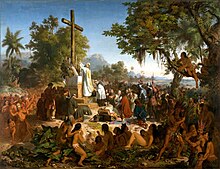The First Mass in Brazil, painting by Victor Meirelles, 1860