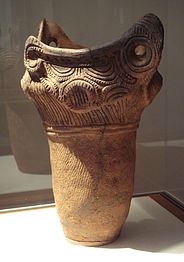 A Middle Jōmon jar. 2000 BC.