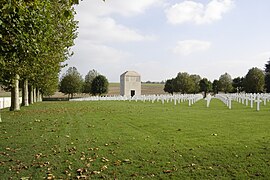 The Somme American Cemetery and Memorial in Bony