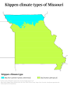 Image 1Köppen climate types of Missouri (from Missouri)