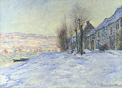 Claude Monet, Lavacourt under Snow, NG3262