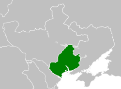 Area claimed by the Odessa Soviet Republic in March 1918 (in green)[citation needed]