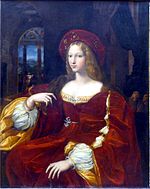 Portrait of Doña Isabel de Requesens (with the possible intervention of Raphael)
