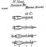 Fountain pen Patent 4927