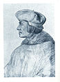 Melchior Pfintzing (1481–1535) Kohlezeichnung, o. J.