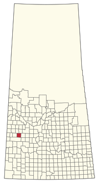 Location of the RM of Winslow No. 319 in Saskatchewan