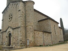 The church in Saint-Genest-de-Beauzon